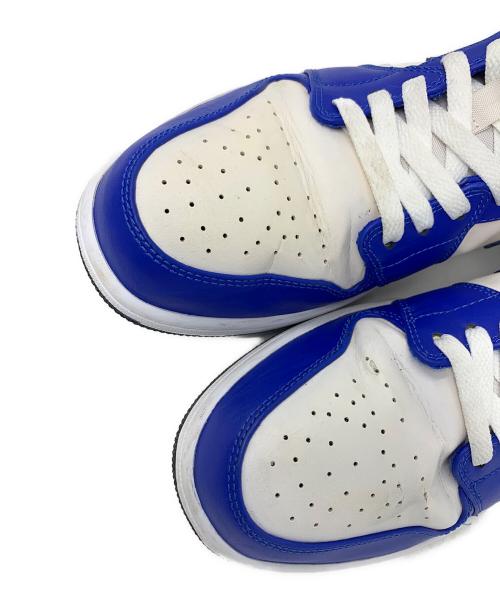 NIKE（ナイキ）NIKE (ナイキ) スニーカー AIR JORDAN1 Low Game Royal(エアジョーダン1 ロー ゲームロイヤル） ブルー×ホワイト サイズ:28.5cmの古着・服飾アイテム