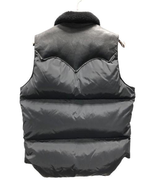 RockyMountainFeatherBed（ロッキーマウンテンフェザーベッド）RockyMountainFeatherBed (ロッキーマウンテンフェザーベッド) ダウンベスト ブラック サイズ:36の古着・服飾アイテム