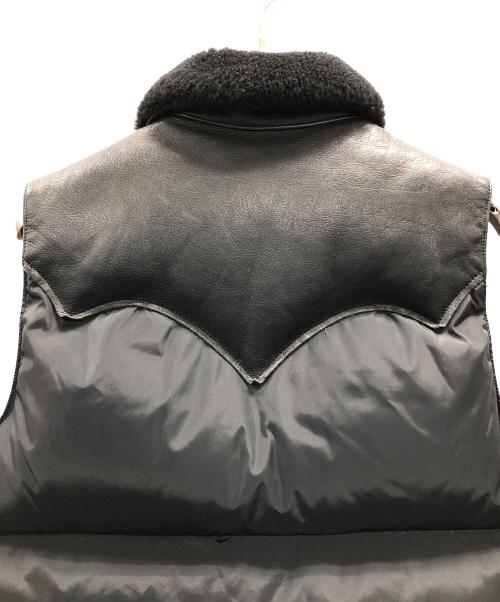 RockyMountainFeatherBed（ロッキーマウンテンフェザーベッド）RockyMountainFeatherBed (ロッキーマウンテンフェザーベッド) ダウンベスト ブラック サイズ:36の古着・服飾アイテム