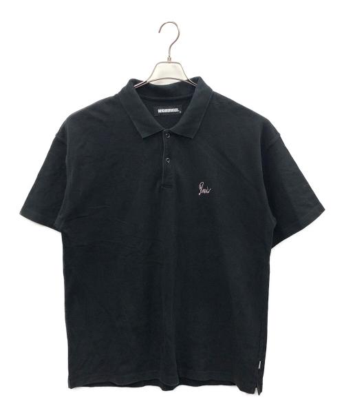NEIGHBORHOOD（ネイバーフッド）NEIGHBORHOOD (ネイバーフッド) ポロシャツ ブラック サイズ:Lの古着・服飾アイテム