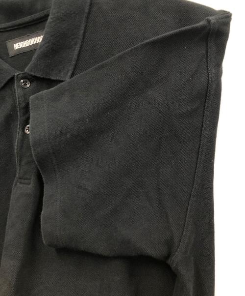NEIGHBORHOOD（ネイバーフッド）NEIGHBORHOOD (ネイバーフッド) ポロシャツ ブラック サイズ:Lの古着・服飾アイテム