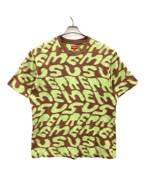 SUPREME（シュプリーム）SUPREME (シュプリーム) Tシャツ グリーン×ブラウン サイズ:XLの古着・服飾アイテム