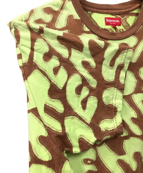 SUPREME（シュプリーム）SUPREME (シュプリーム) Tシャツ グリーン×ブラウン サイズ:XLの古着・服飾アイテム