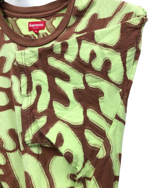 SUPREME（シュプリーム）SUPREME (シュプリーム) Tシャツ グリーン×ブラウン サイズ:XLの古着・服飾アイテム