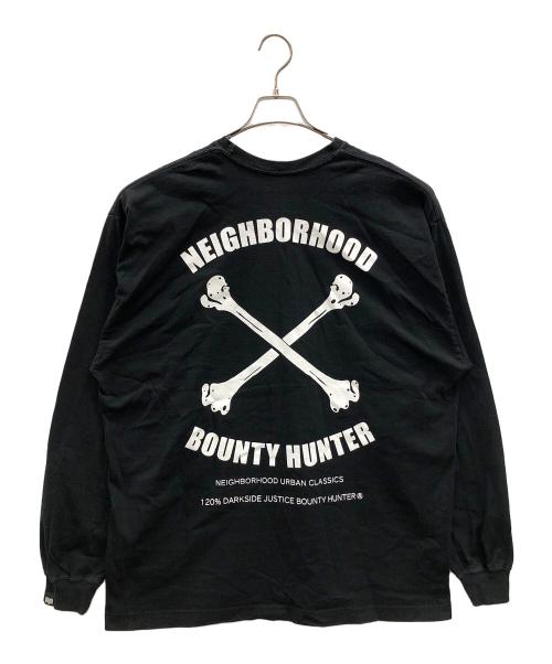 NEIGHBORHOOD（ネイバーフッド）NEIGHBORHOOD (ネイバーフッド) BOUNTY HUNTER (バウンティハンター) ロングスリーブカットソー ブラック サイズ:XXLの古着・服飾アイテム