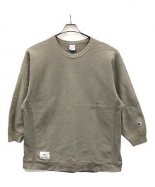 Champion REVERSE WEAVE（チャンピオン リバース ウィーブ）の古着「スウェット」｜ライトグレー