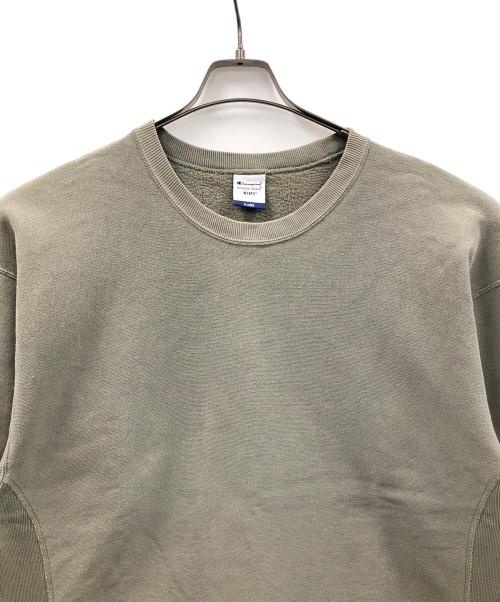 Champion REVERSE WEAVE（チャンピオン リバース ウィーブ）Champion REVERSE WEAVE (チャンピオン リバース ウィーブ) スウェット ライトグレー サイズ:X-LARGEの古着・服飾アイテム