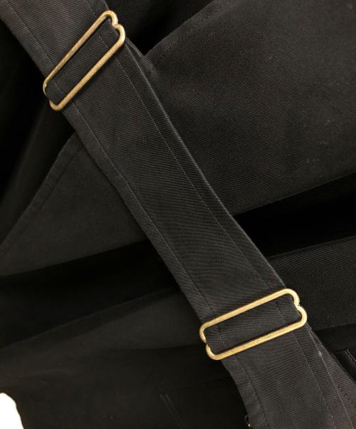 CIOTA（シオタ）CIOTA (シオタ) スビンコットンギャバジンタイロッケンコート ブラック サイズ:6の古着・服飾アイテム