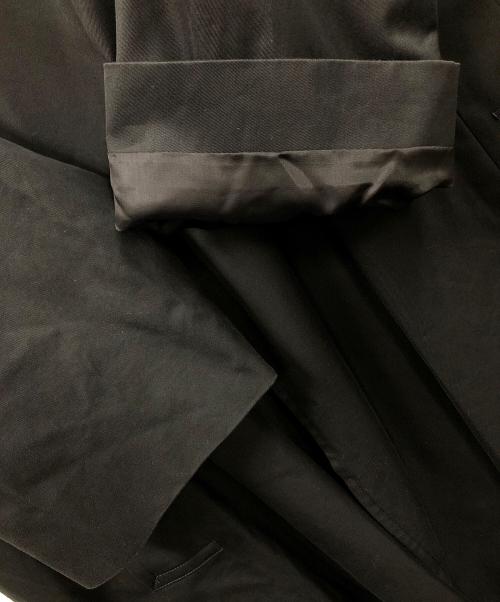 CIOTA（シオタ）CIOTA (シオタ) スビンコットンギャバジンタイロッケンコート ブラック サイズ:6の古着・服飾アイテム