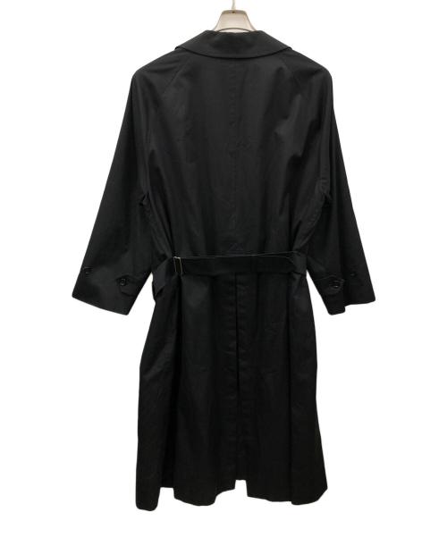 CIOTA（シオタ）CIOTA (シオタ) スビンコットンギャバジンタイロッケンコート ブラック サイズ:6の古着・服飾アイテム