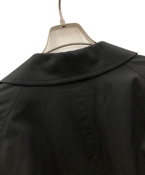 CIOTA（シオタ）CIOTA (シオタ) スビンコットンギャバジンタイロッケンコート ブラック サイズ:6の古着・服飾アイテム