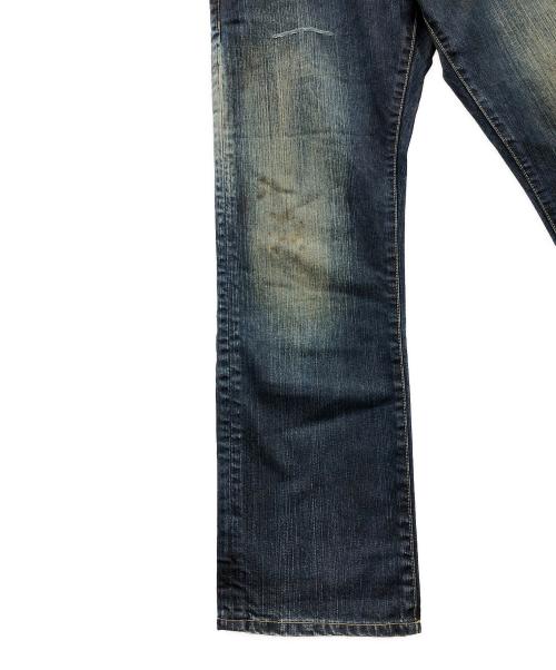 rehacer（レアセル）rehacer (レアセル) デニムパンツ ターコイズスターダストデニム インディゴ サイズ:Lの古着・服飾アイテム