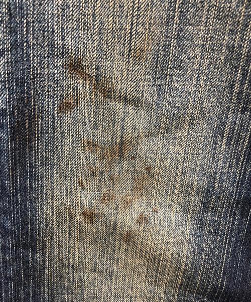 rehacer（レアセル）rehacer (レアセル) デニムパンツ ターコイズスターダストデニム インディゴ サイズ:Lの古着・服飾アイテム