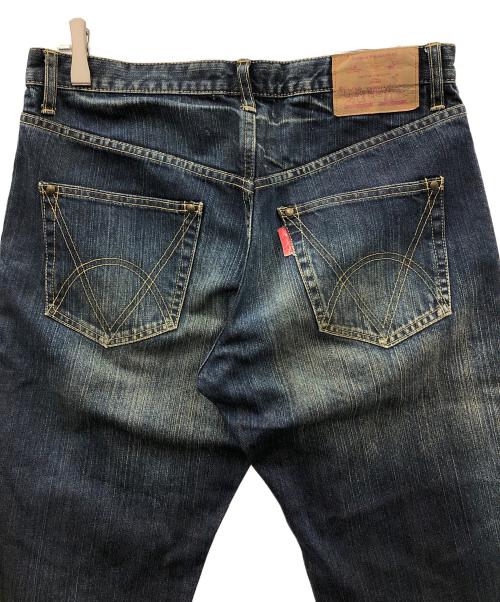 rehacer（レアセル）rehacer (レアセル) デニムパンツ ターコイズスターダストデニム インディゴ サイズ:Lの古着・服飾アイテム