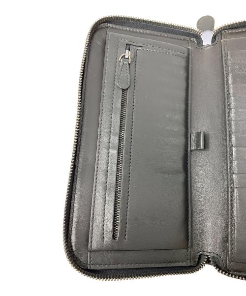 BOTTEGA VENETA（ボッテガベネタ）BOTTEGA VENETA (ボッテガベネタ) 長財布 イントレチャート ブラック サイズ:実寸サイズにてご確認ください。の古着・服飾アイテム