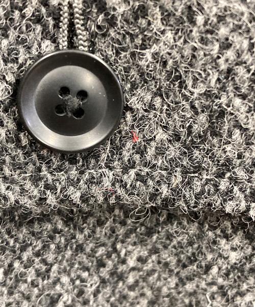 Eddie Bauer（エディーバウアー）Eddie Bauer (エディーバウアー) Harris Tweed (ハリスツイード) テーラードジャケット ウール2つボタンジャケット グレー サイズ:XLの古着・服飾アイテム