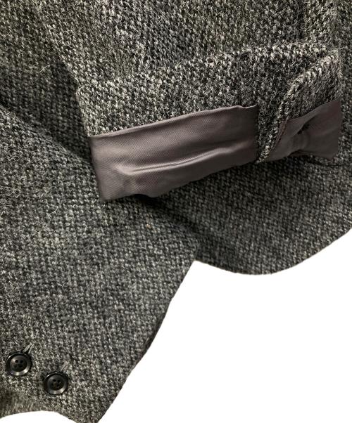 Eddie Bauer（エディーバウアー）Eddie Bauer (エディーバウアー) Harris Tweed (ハリスツイード) テーラードジャケット ウール2つボタンジャケット グレー サイズ:XLの古着・服飾アイテム