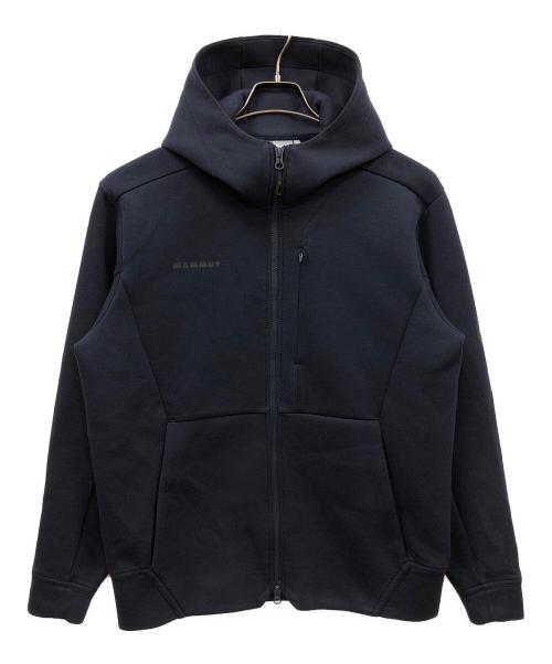 MAMMUT（マムート）MAMMUT (マムート) Dyno 2.0 ML Hooded Jacket AF（ダイノ 2.0 ミッドレイヤー フーデッド ジャケット アジアンフィット） ブルー サイズ:ASIA XLの古着・服飾アイテム