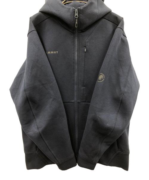 MAMMUT（マムート）MAMMUT (マムート) Dyno 2.0 ML Hooded Jacket AF（ダイノ 2.0 ミッドレイヤー フーデッド ジャケット アジアンフィット） ブルー サイズ:ASIA XLの古着・服飾アイテム