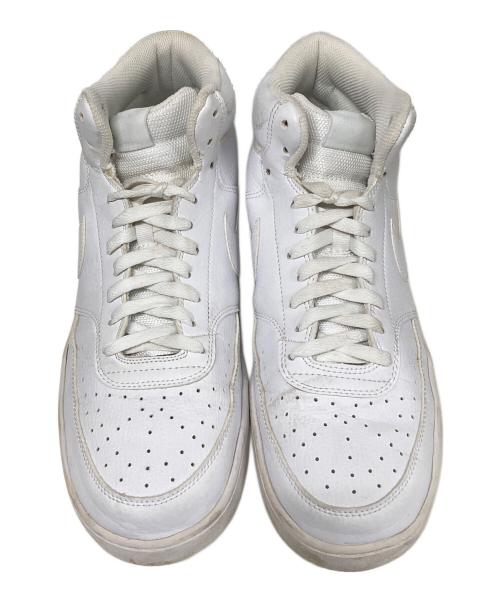 NIKE（ナイキ）NIKE (ナイキ) ミッドカットスニーカー COURT VISION MID SL（コートビジョン） ホワイト サイズ:30の古着・服飾アイテム