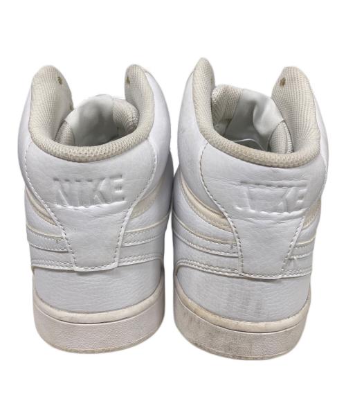 NIKE（ナイキ）NIKE (ナイキ) ミッドカットスニーカー COURT VISION MID SL（コートビジョン） ホワイト サイズ:30の古着・服飾アイテム
