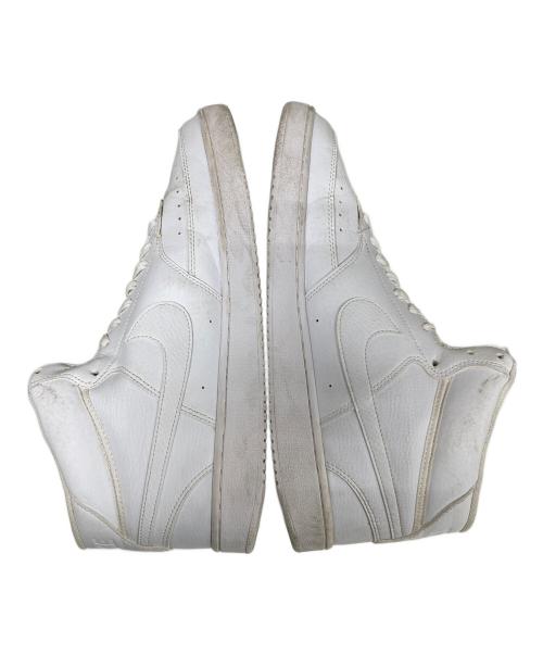 NIKE（ナイキ）NIKE (ナイキ) ミッドカットスニーカー COURT VISION MID SL（コートビジョン） ホワイト サイズ:30の古着・服飾アイテム