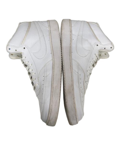 NIKE（ナイキ）NIKE (ナイキ) ミッドカットスニーカー COURT VISION MID SL（コートビジョン） ホワイト サイズ:30の古着・服飾アイテム