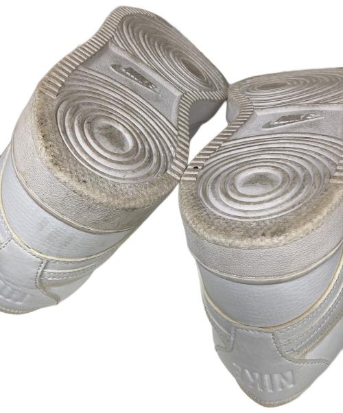 NIKE（ナイキ）NIKE (ナイキ) ミッドカットスニーカー COURT VISION MID SL（コートビジョン） ホワイト サイズ:30の古着・服飾アイテム