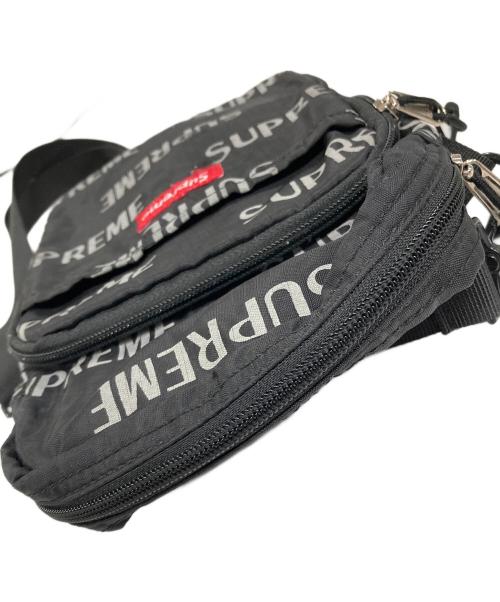 SUPREME（シュプリーム）SUPREME (シュプリーム) ショルダーバッグ ブラック×グレー サイズ:実寸サイズにてご確認くださいの古着・服飾アイテム