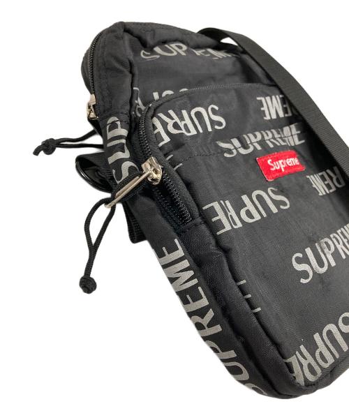 SUPREME（シュプリーム）SUPREME (シュプリーム) ショルダーバッグ ブラック×グレー サイズ:実寸サイズにてご確認くださいの古着・服飾アイテム
