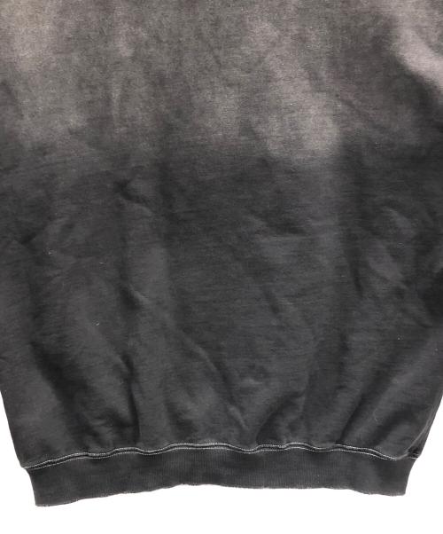 X-LARGE（エクストララージ）X-LARGE (エクストララージ) プルオーバーパーカー OLD ENGLISH BLEACHED HOODED SWEATSHIRT(オルドイングリッシュブリーチフーディ) ブラック サイズ:XLの古着・服飾アイテム