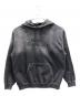 X-LARGE（エクストララージ）の古着「プルオーバーパーカー OLD ENGLISH BLEACHED HOODED SWEATSHIRT(オルドイングリッシュブリーチフーディ)」｜ブラック