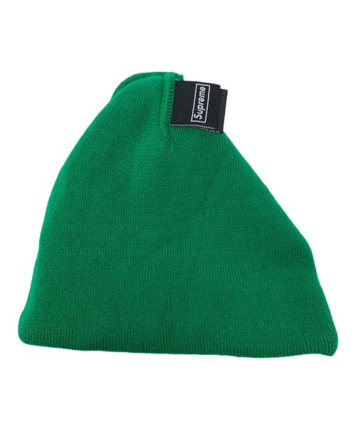 New Era（ニューエラ）New Era (ニューエラ) SUPREME (シュプリーム) 帽子 ニットキャップ OLD ENGLISH（オールド イングリッシュ） ビーニー グリーン サイズ:実寸サイズにてご確認ください。の古着・服飾アイテム