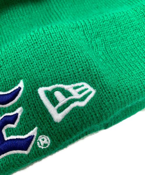 New Era（ニューエラ）New Era (ニューエラ) SUPREME (シュプリーム) 帽子 ニットキャップ OLD ENGLISH（オールド イングリッシュ） ビーニー グリーン サイズ:実寸サイズにてご確認ください。の古着・服飾アイテム