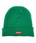 中古・古着 New Era (ニューエラ) SUPREME (シュプリーム) 帽子 ニットキャップ OLD ENGLISH（オールド イングリッシュ） ビーニー グリーン サイズ:実寸サイズにてご確認ください。：9000円