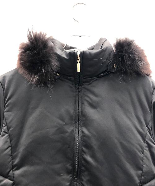 MONCLER（モンクレール）MONCLER (モンクレール) ダウンコート ブラック サイズ:2の古着・服飾アイテム