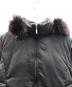 MONCLER (モンクレール) ダウンコート ブラック サイズ:2：30000円