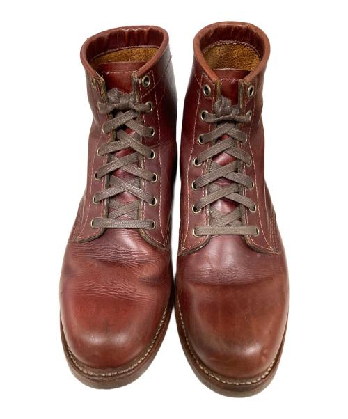 CHIPPEWA（チペワ）CHIPPEWA (チペワ) 6インチユーティリティブーツ ブラウン サイズ:26.5の古着・服飾アイテム