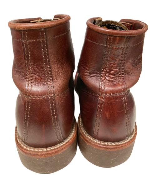 CHIPPEWA（チペワ）CHIPPEWA (チペワ) 6インチユーティリティブーツ ブラウン サイズ:26.5の古着・服飾アイテム