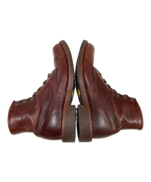 CHIPPEWA（チペワ）CHIPPEWA (チペワ) 6インチユーティリティブーツ ブラウン サイズ:26.5の古着・服飾アイテム