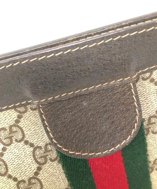 GUCCI（グッチ）GUCCI (グッチ) クラッチバッグ ベージュ サイズ:実寸サイズにてご確認ください。の古着・服飾アイテム