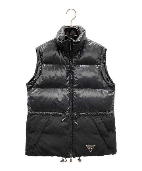 MONCLER（モンクレール）MONCLER (モンクレール) Y's (ワイズ) ダウンベスト ブラック サイズ:3の古着・服飾アイテム