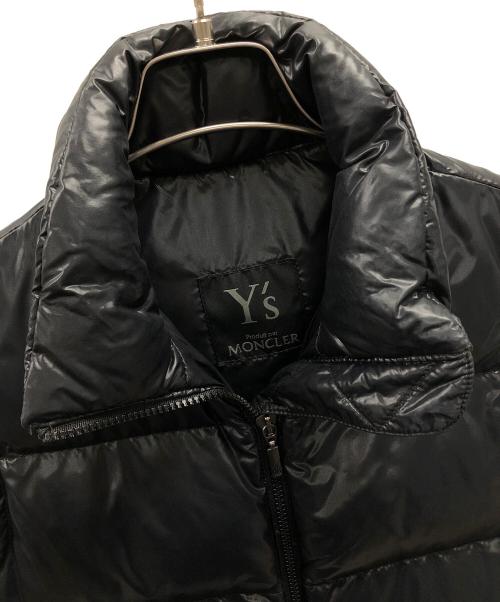 MONCLER（モンクレール）MONCLER (モンクレール) Y's (ワイズ) ダウンベスト ブラック サイズ:3の古着・服飾アイテム