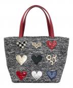 Think Bee!シンクビー!）の古着「ハンドバッグ Just heart(ジャストハート)」｜グレー