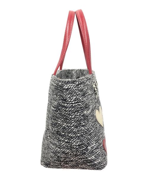 Think Bee!（シンクビー!）Think Bee! (シンクビー!) ハンドバッグ Just heart(ジャストハート) グレー サイズ:実寸サイズにてご確認ください。の古着・服飾アイテム