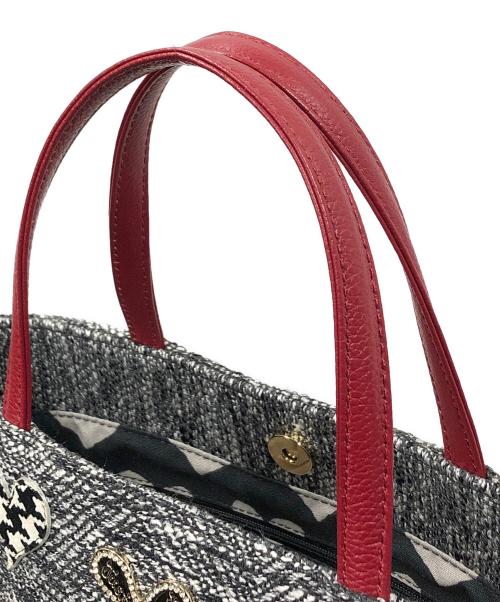 Think Bee!（シンクビー!）Think Bee! (シンクビー!) ハンドバッグ Just heart(ジャストハート) グレー サイズ:実寸サイズにてご確認ください。の古着・服飾アイテム