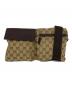 GUCCI（グッチ）の古着「ウエストポーチ ボディバッグ GG」｜ベージュ
