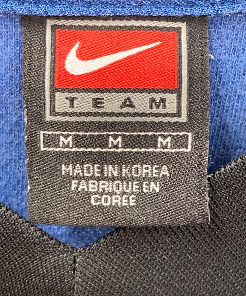 NIKE（ナイキ）NIKE (ナイキ) ゲームシャツ ブルー×ブラック サイズ:Mの古着・服飾アイテム