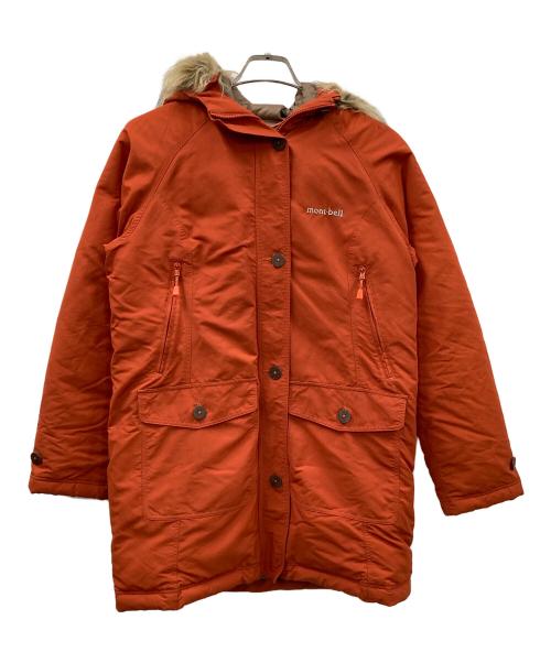 mont-bell（モンベル）mont-bell (モンベル) ダウンコート ハスキーコート オレンジ サイズ:Lの古着・服飾アイテム