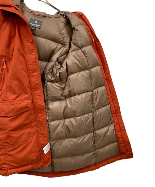 mont-bell（モンベル）mont-bell (モンベル) ダウンコート ハスキーコート オレンジ サイズ:Lの古着・服飾アイテム